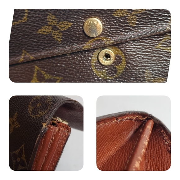 Authentic Preowned LV Sarah Wallet - Picture 8 of 8